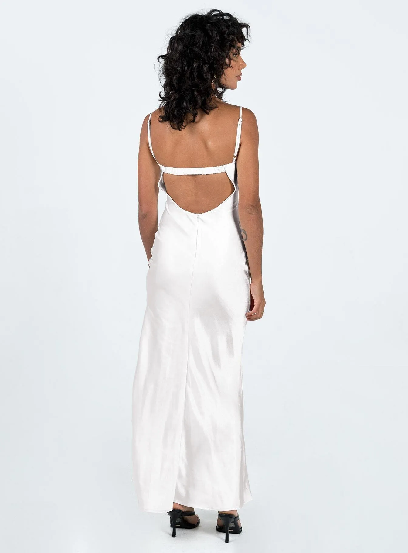 Creewood Maxi Dress Champagne Spring Bloom Peach Soft