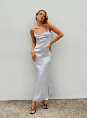 Beryl Maxi Dress Silver Cliff View