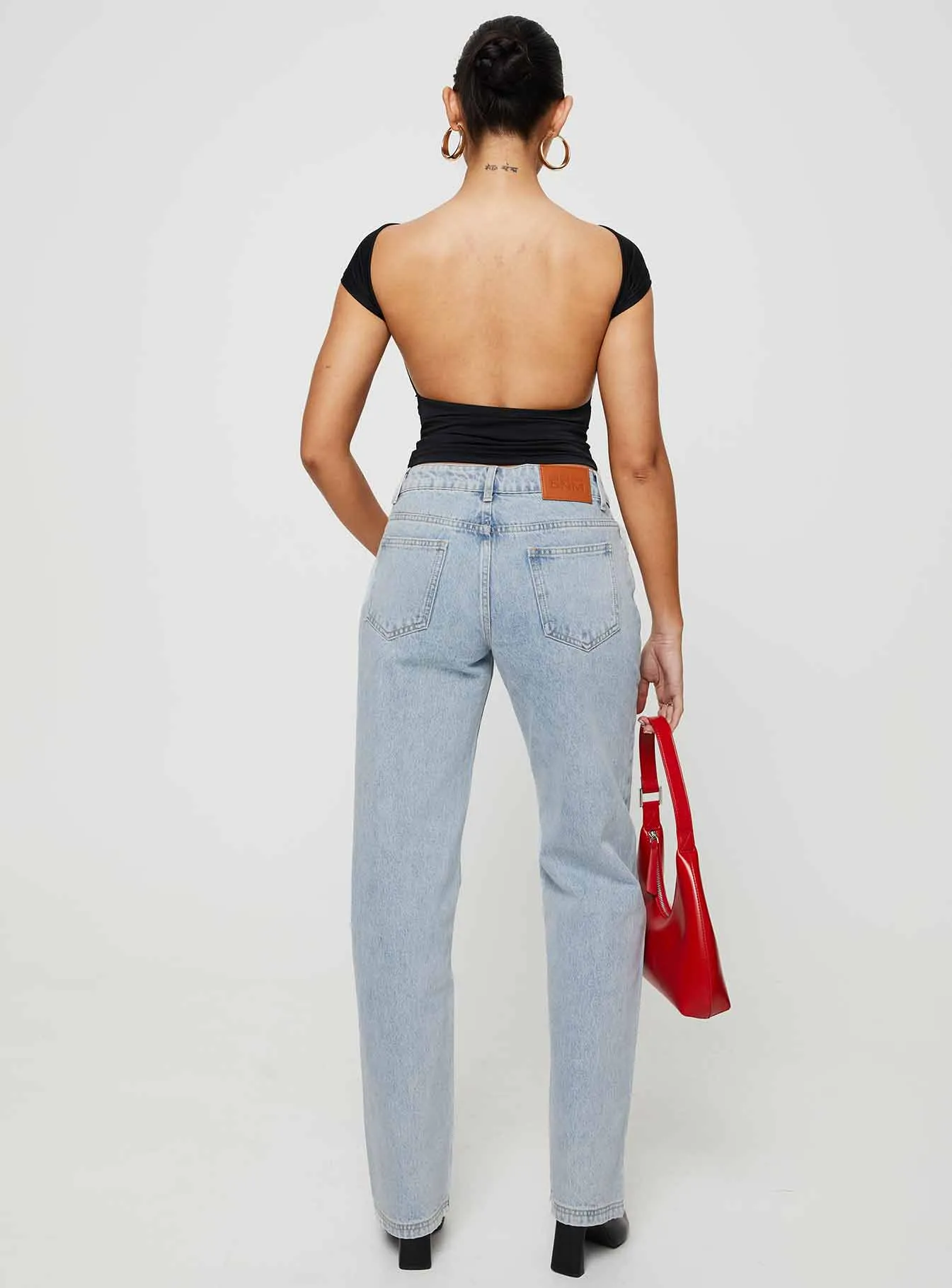 Gazelle Jeans Light Wash Denim Brunch Outfit Traveler Gear Anti Bacterial Treatment