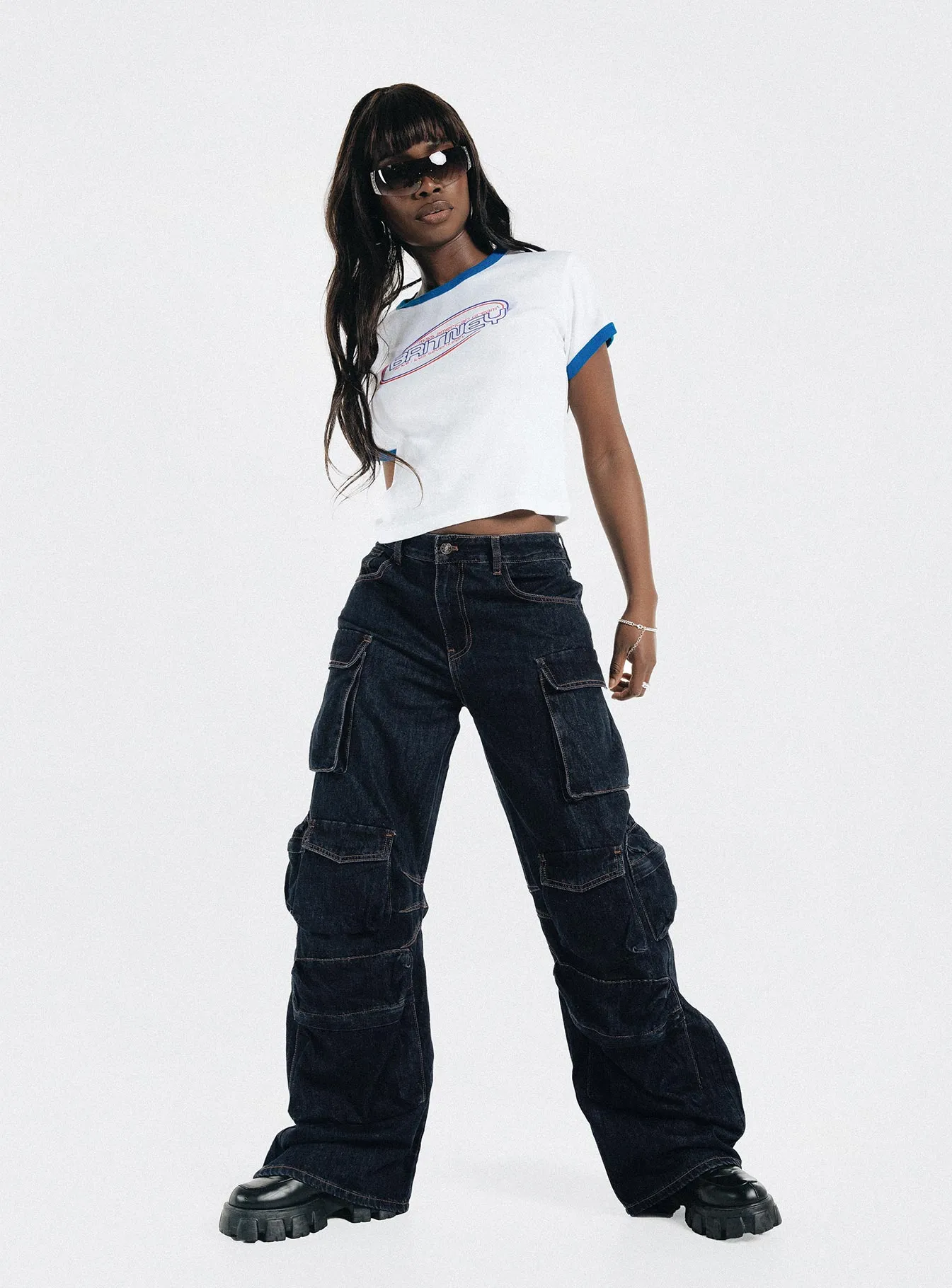 Work Outfit Smokeshow Jeans Dark Denim