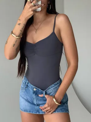 Fresh Indoor Linden Bodysuit Slate