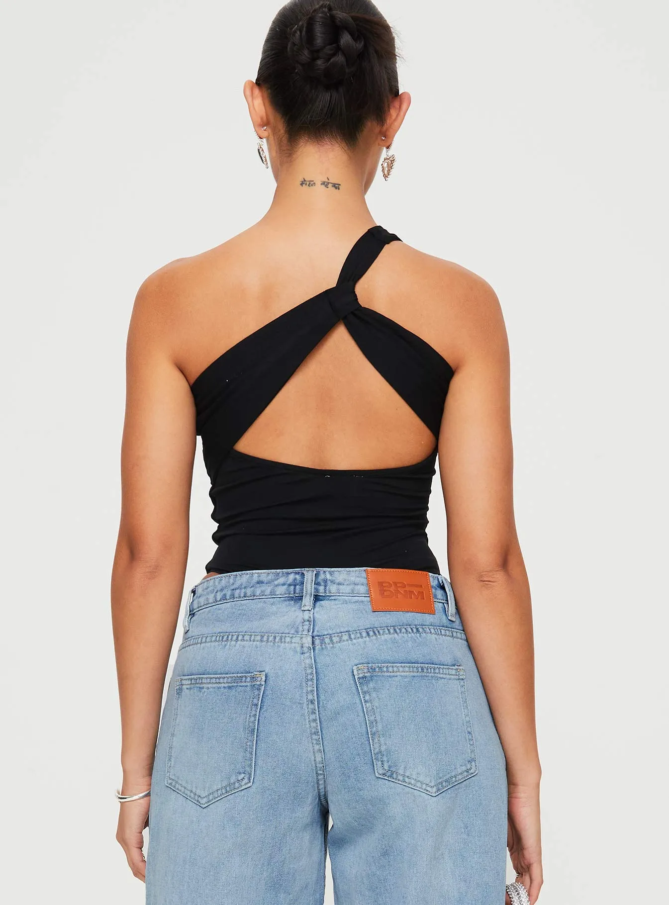 Seema Bodysuit Black Dinner Flexible Vintage Slim