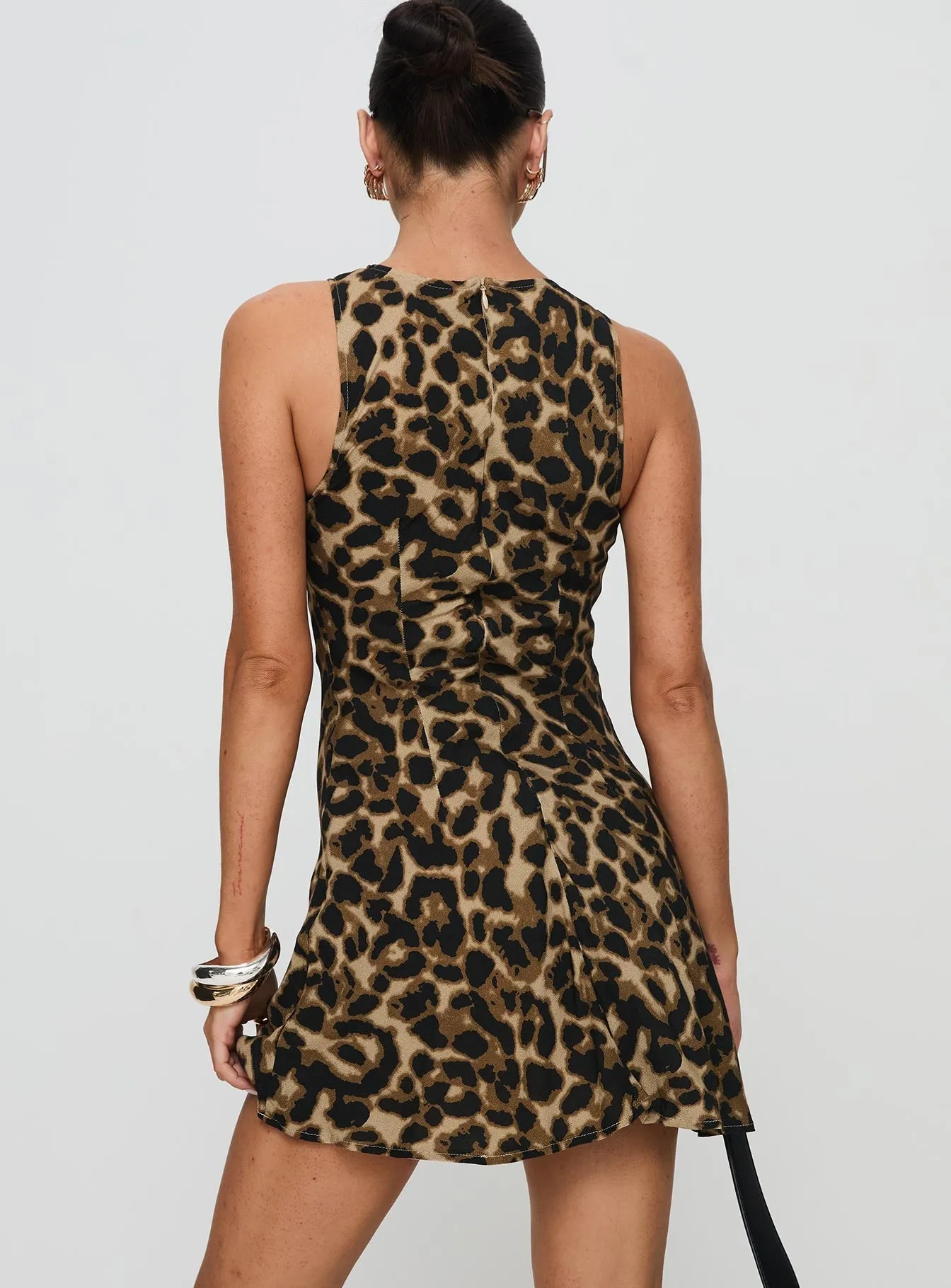 City Scene Vivre Mini Dress Leopard