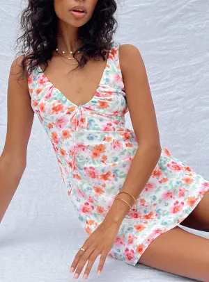 Scene Cool Bareena Mini Dress Multi