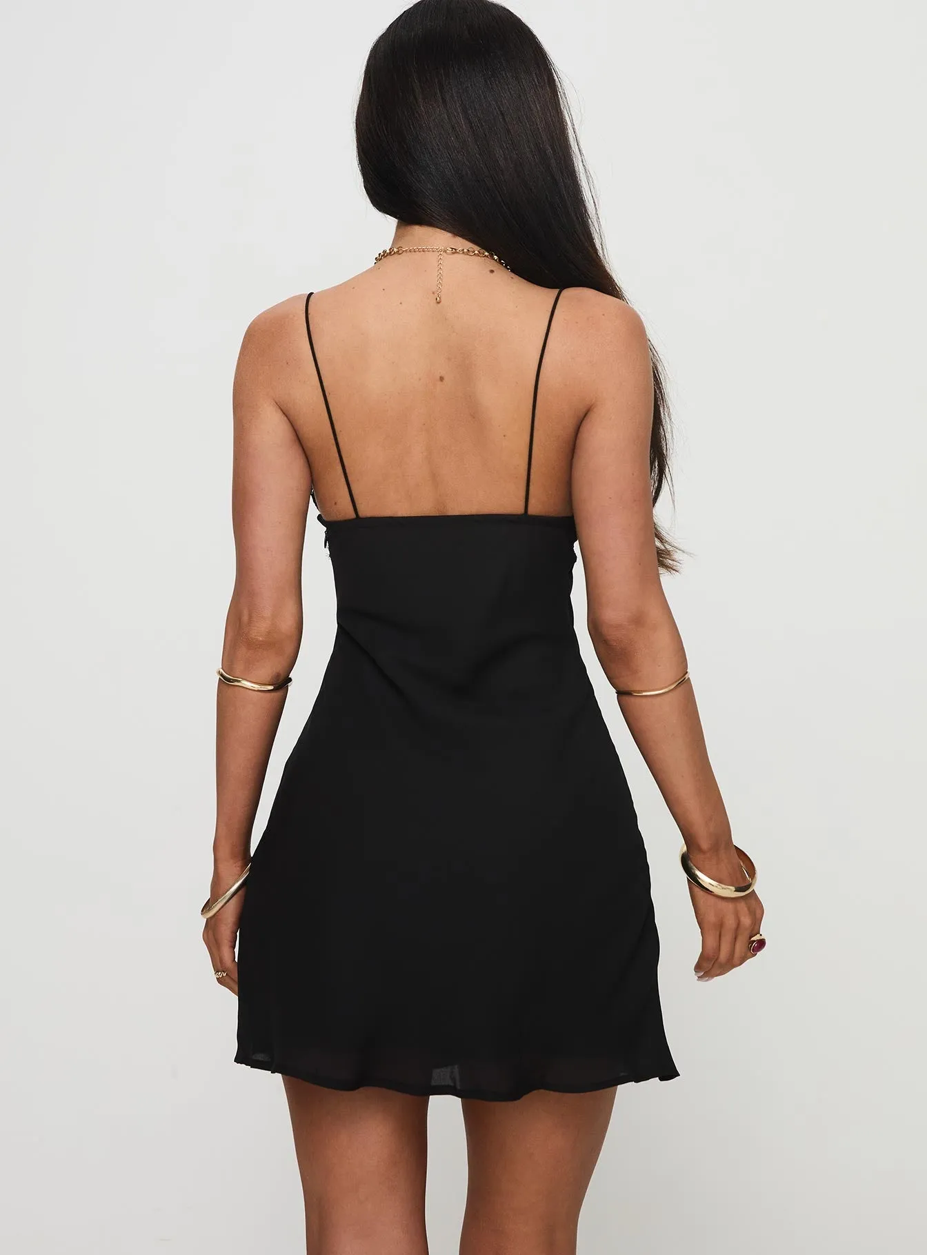 Lightweight party mini Easy Fashion Artea Mini Dress Black