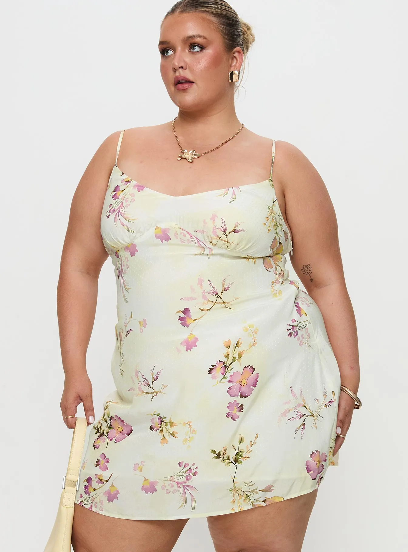 Jaye Mini Dress Floral Curve Pack Quick