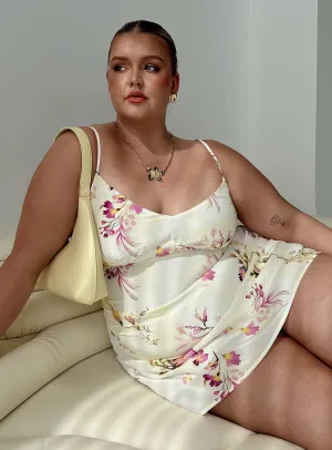 Jaye Mini Dress Floral Curve Hot Rush