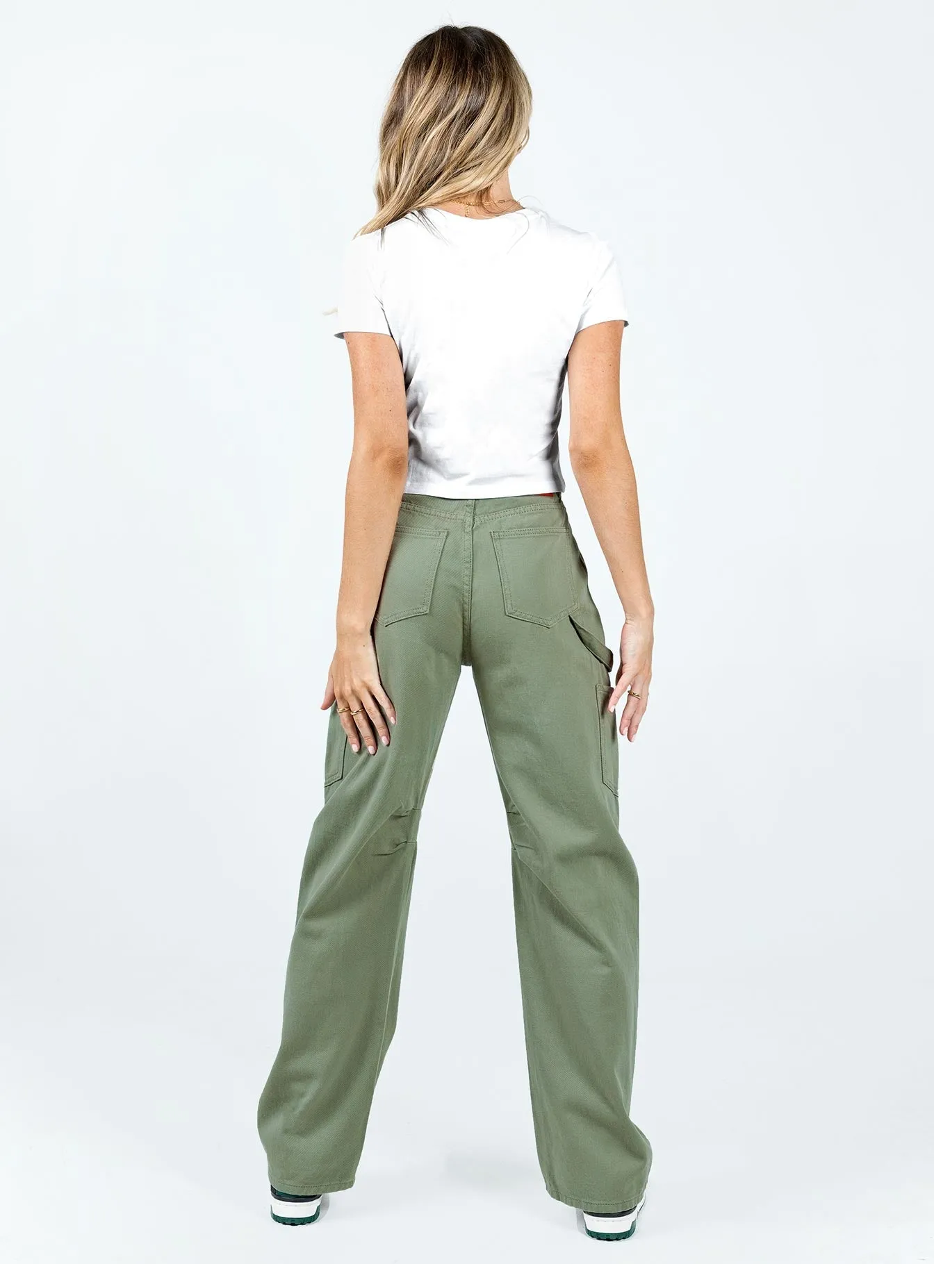 Outfit Ease Bassett Cargo Jeans Khaki Low Impact