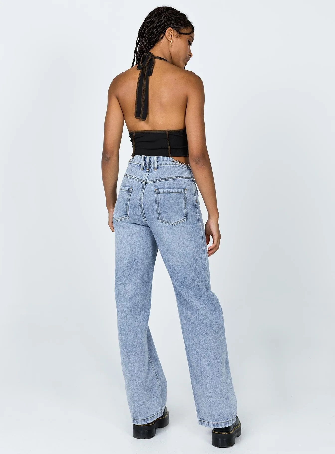 Neutral Piece Lightweight Material Chain Reaction Jean