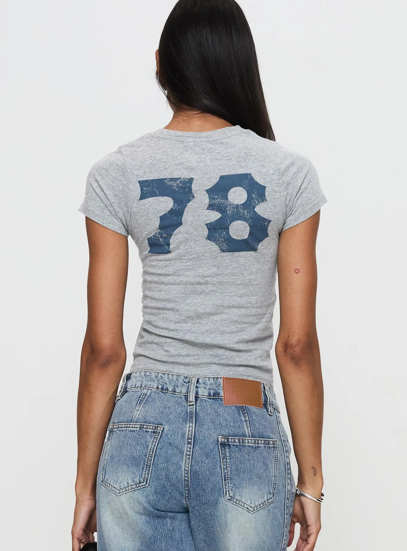 Malibu 78 Top Grey Streetwear Style
