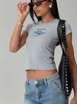 Essential Top Spring Freshness Malibu 78 Top Grey