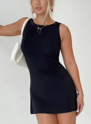 Karreey Mini Dress Black Petite Day Out Floral Vibe