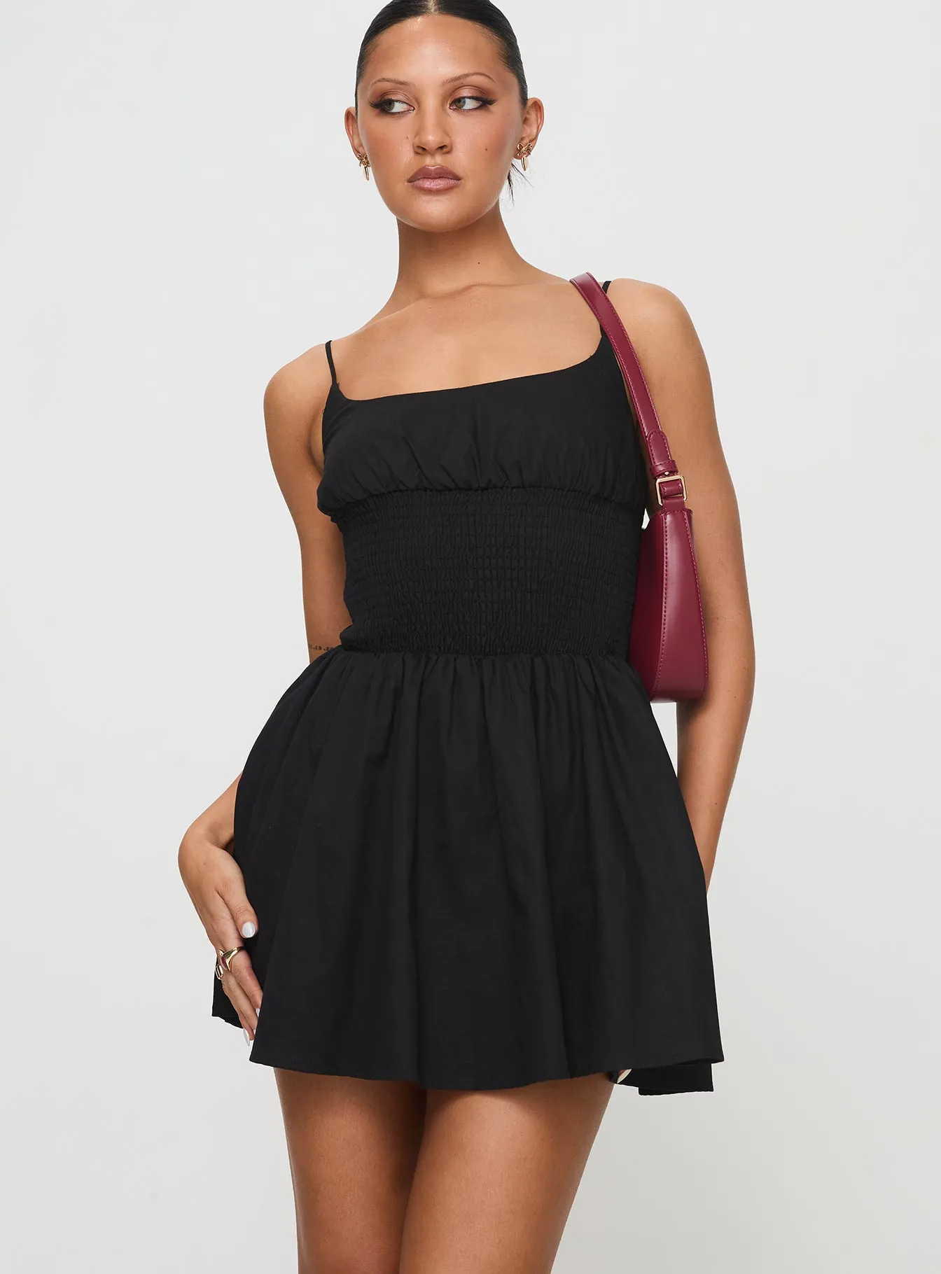 Relaxed Vibe Matisse Mini Dress Black