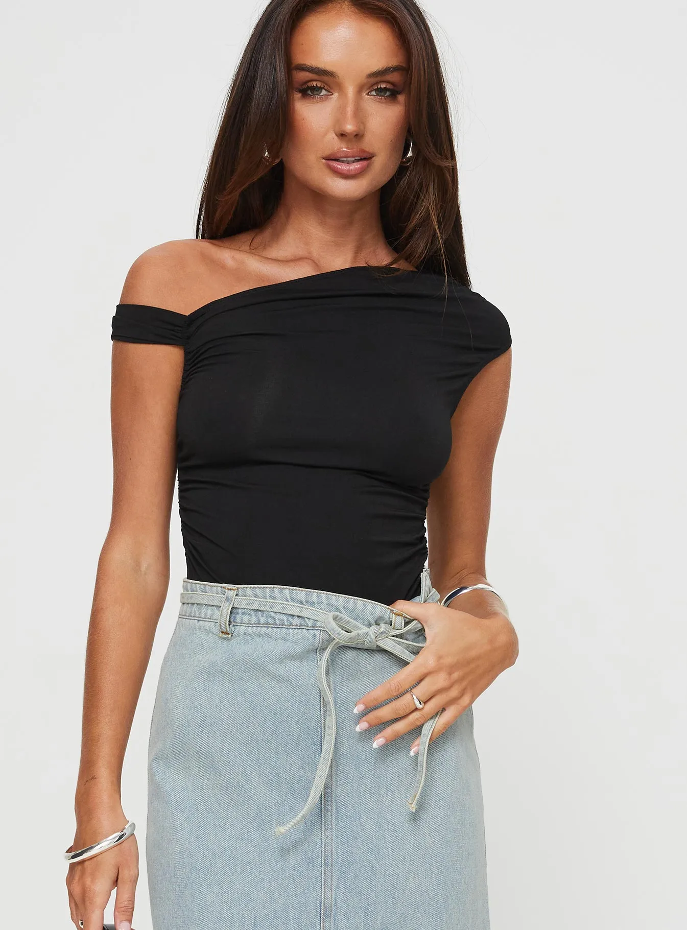 Beller Bodysuit Black Tall Picnic Cozy