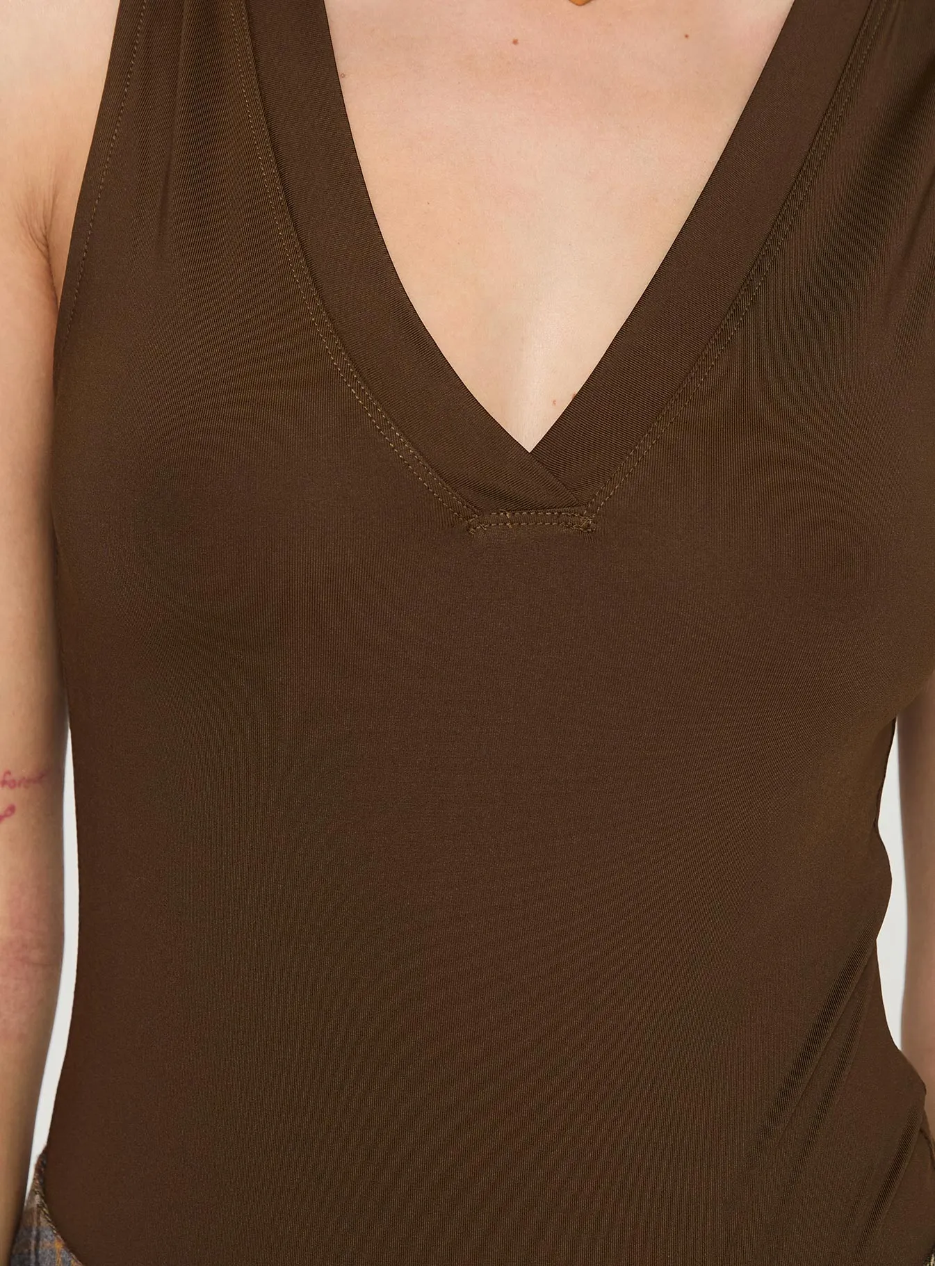 Durable Festival Music Yoga Cordoba Bodysuit Chocolate