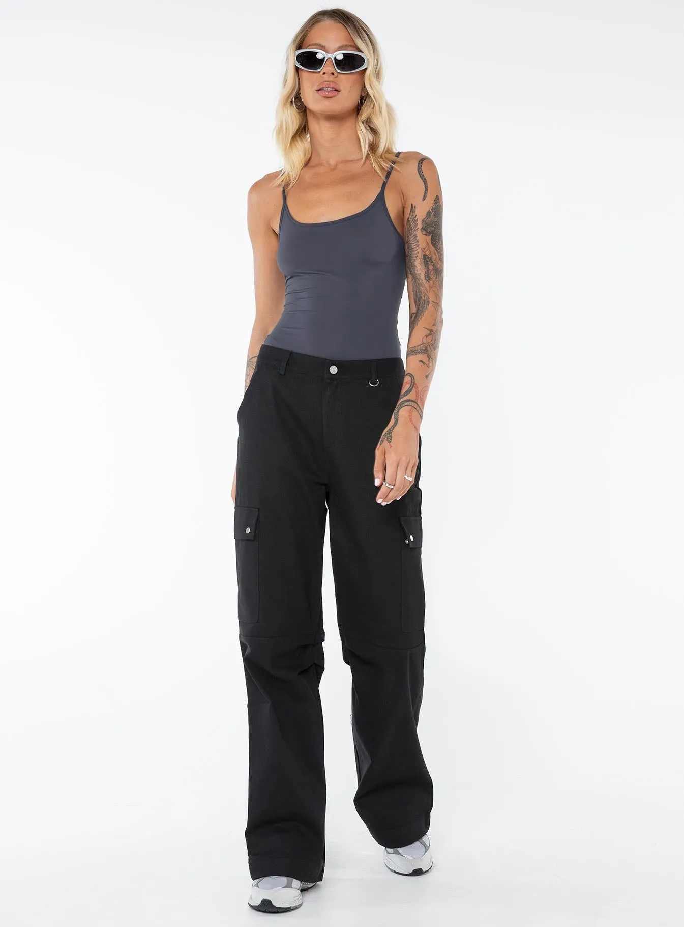 Fine Street Geary Bodysuit Grey Tall