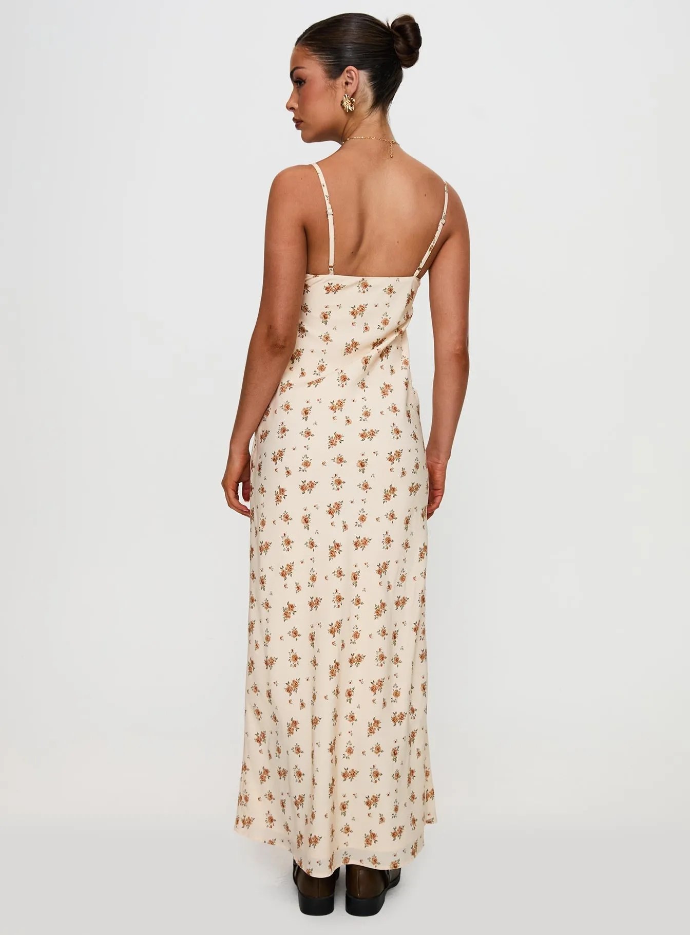 Madeleine Lace Maxi Dress Multi Floral Stunning full-length outfit