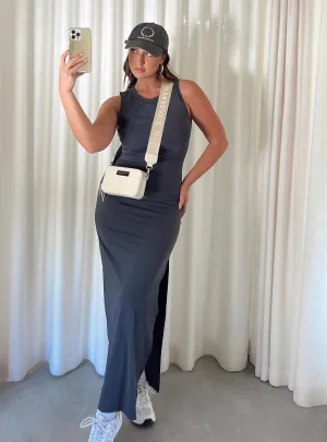 Iron Gate The sleek lines of this maxi dress create a flattering and elegant look for any event Bena Maxi Dress Slate