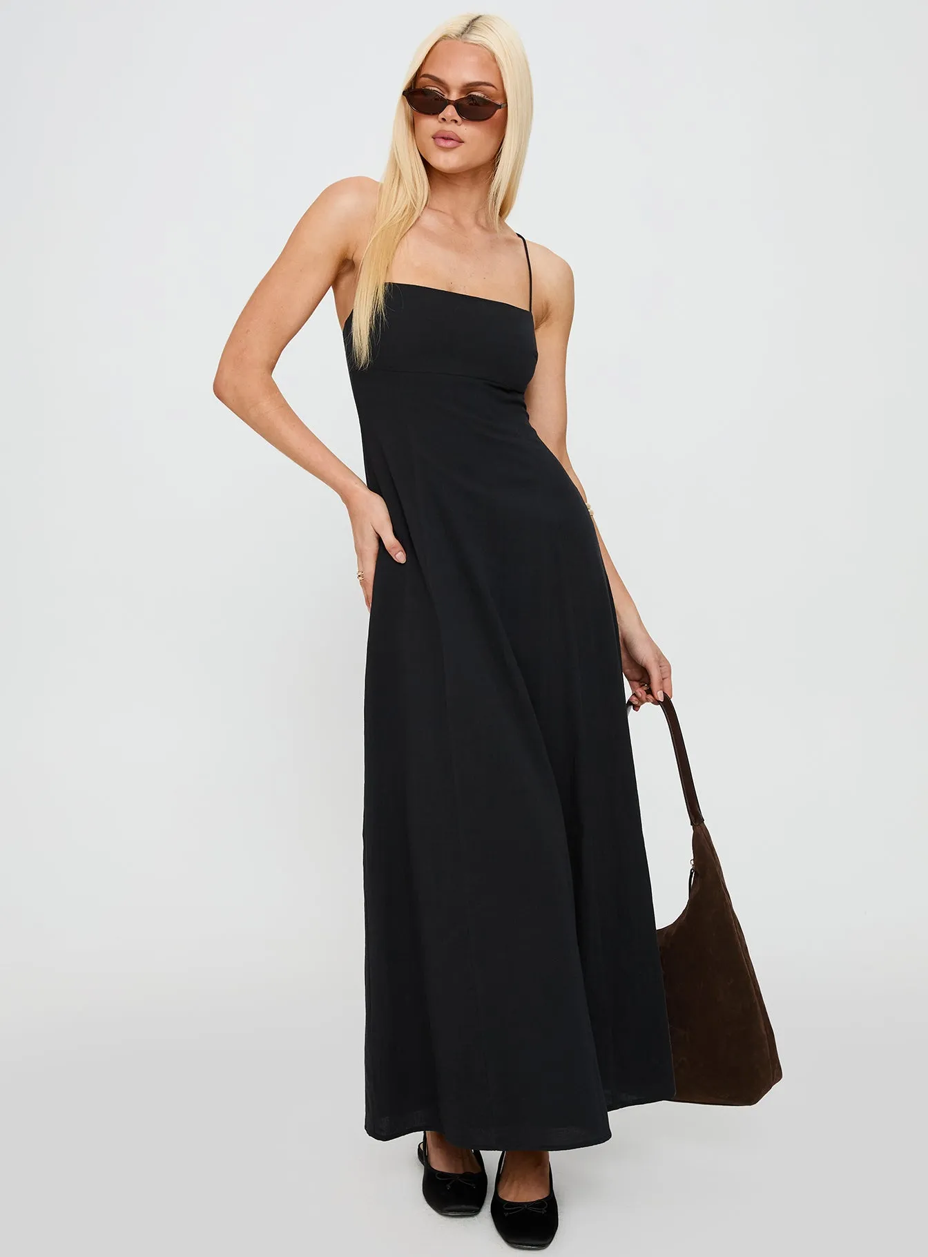 Soft Dawn Brightwell Maxi Dress Black