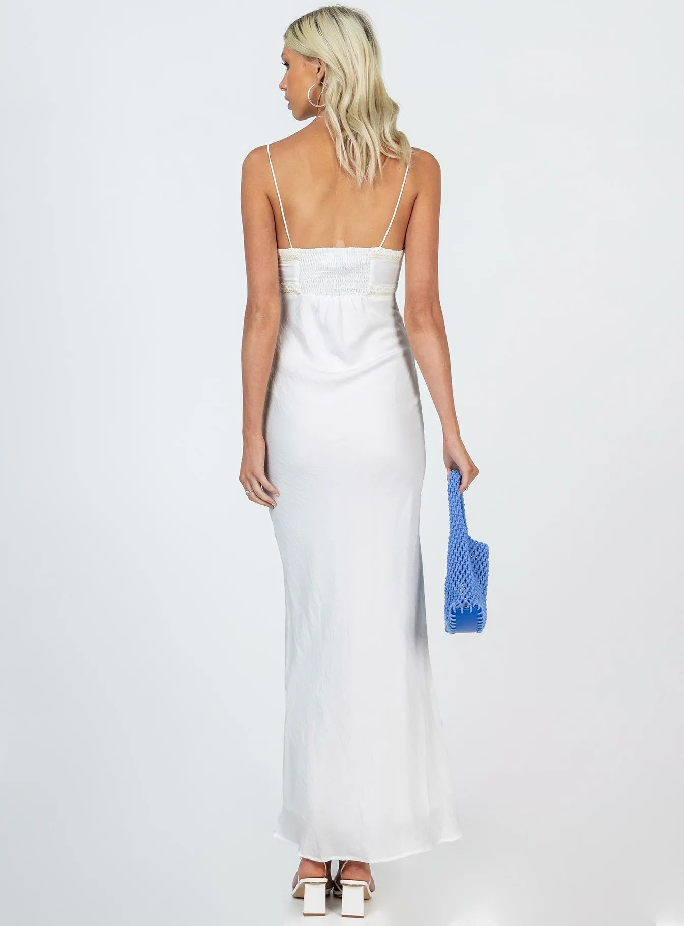 Copper Glow Harvest Glow Emily Maxi Dress White Tall