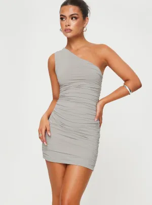 Cozy Style Wear Annem Mini Dress Grey