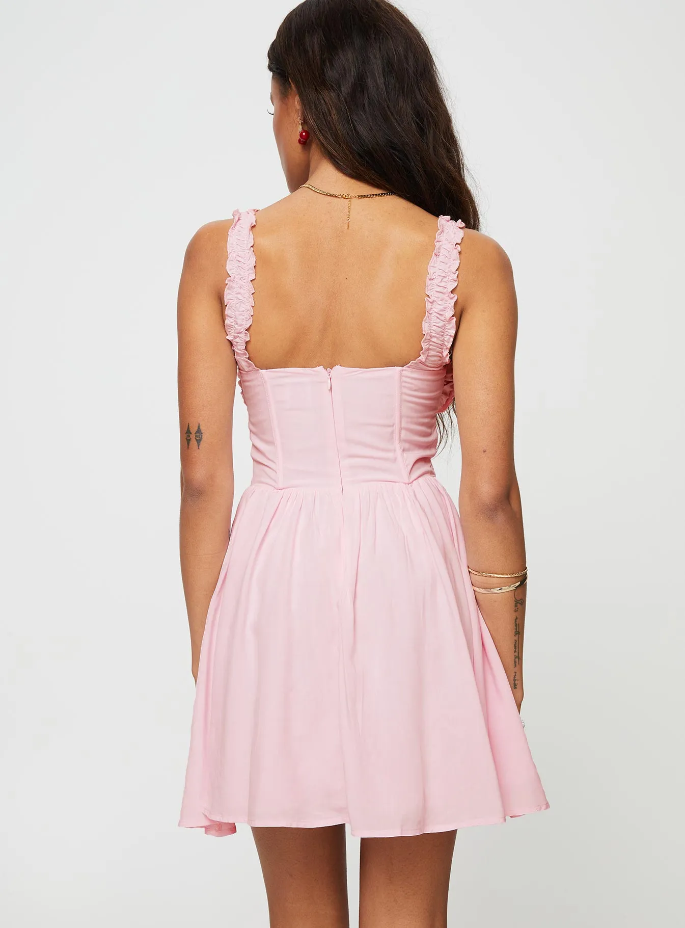 Shine Hot Keltie Mini Dress Pink