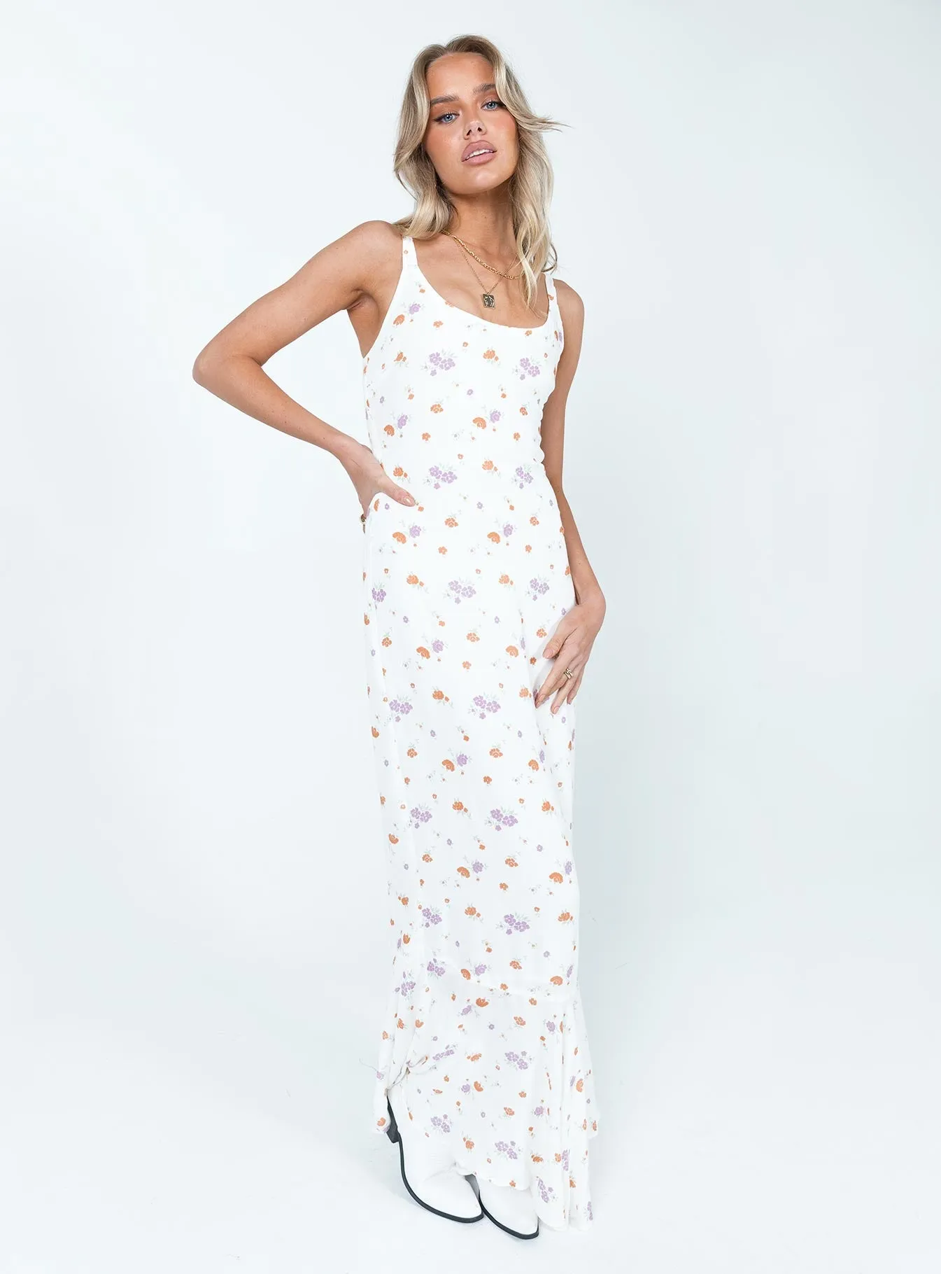 Curtis Maxi Dress Multi Designed to complement every body shape this dress enhances your natural silhouette