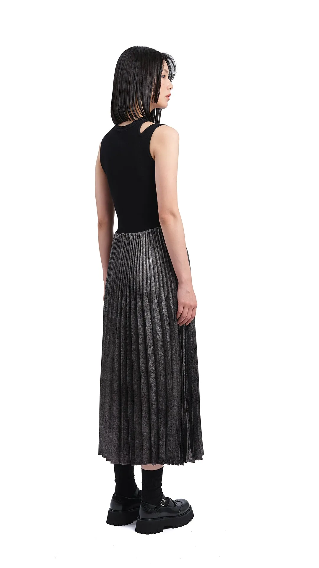 Event Vibe Metallic Dress
