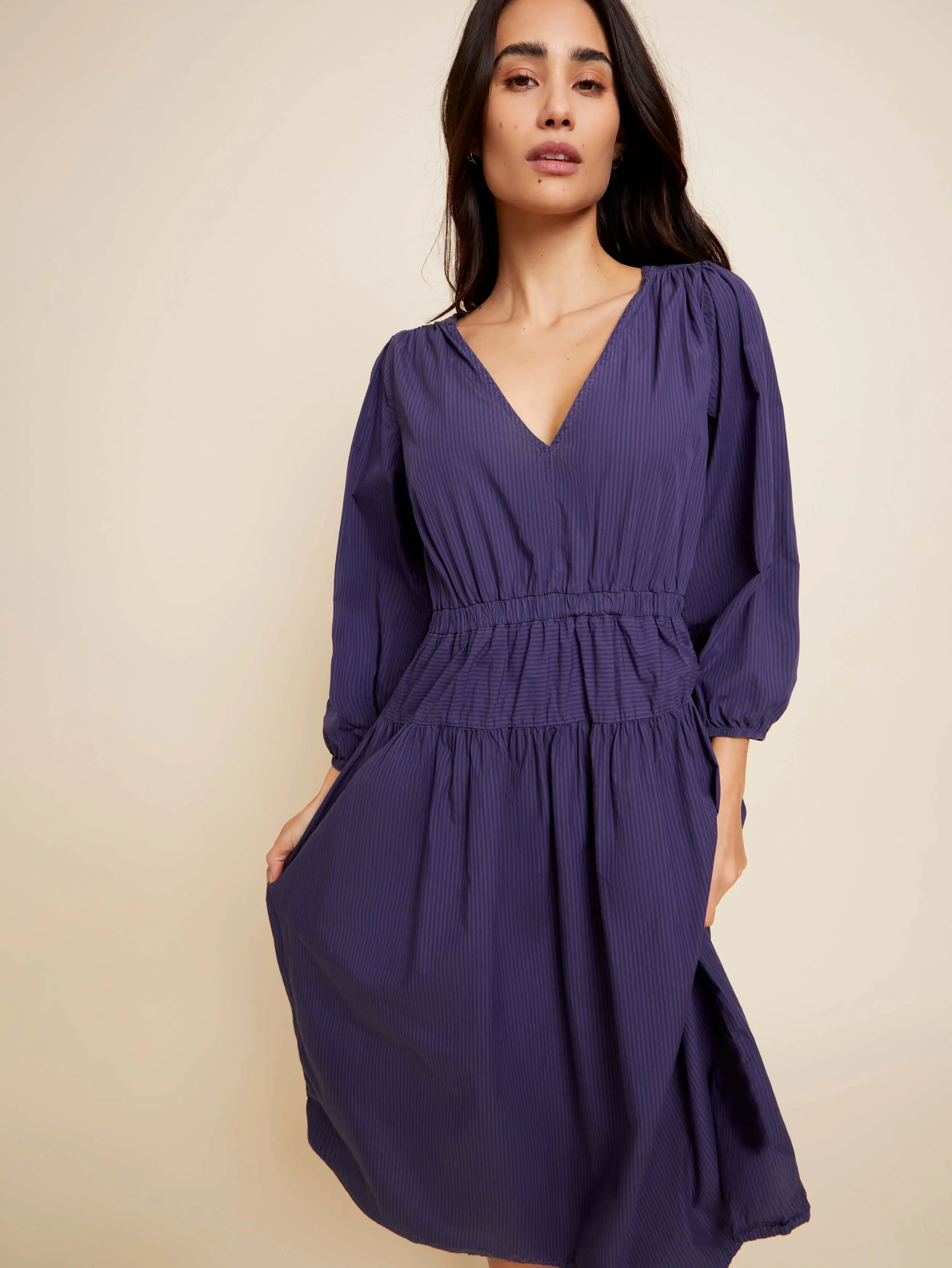 Flattering wear Vibrant Style Graciela Dress