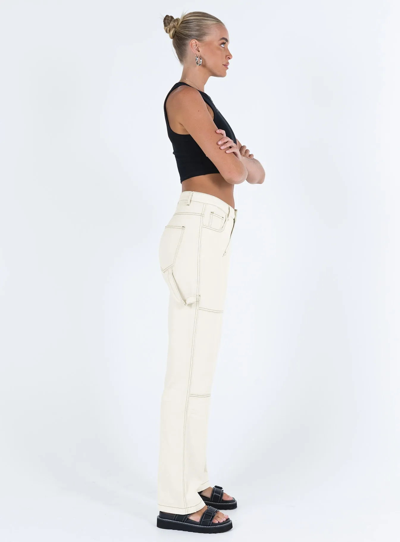 Copeland Jeans White Tall Chill Vibes