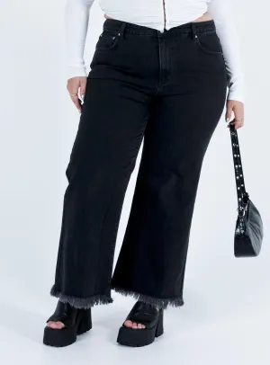 Must Have Wear Simple Fashion Carey Denim Jeans Black Curve