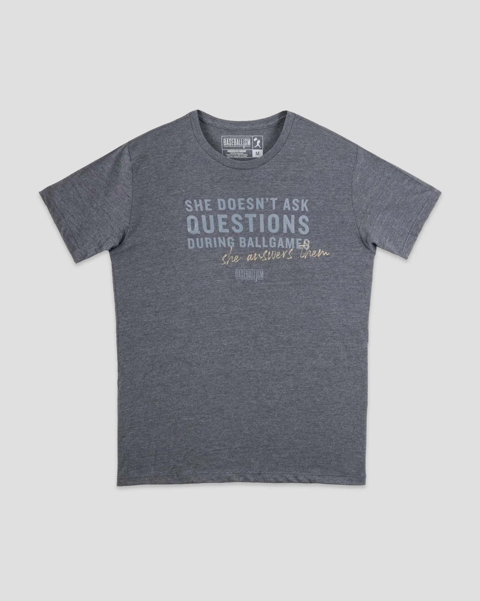 Morning Walk She Answers Them - Warm-up Tee