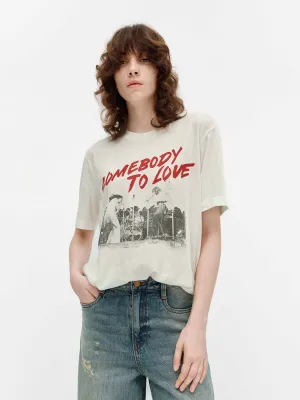 BreathableMeshLining Vintage Printed Loose T-shirts