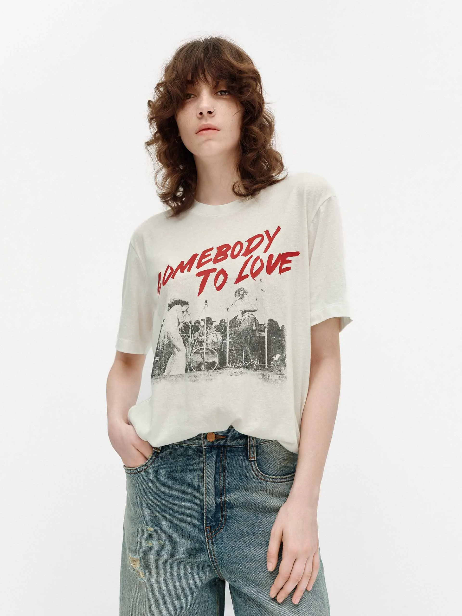 Chilly Style Vintage Printed Loose T-shirts