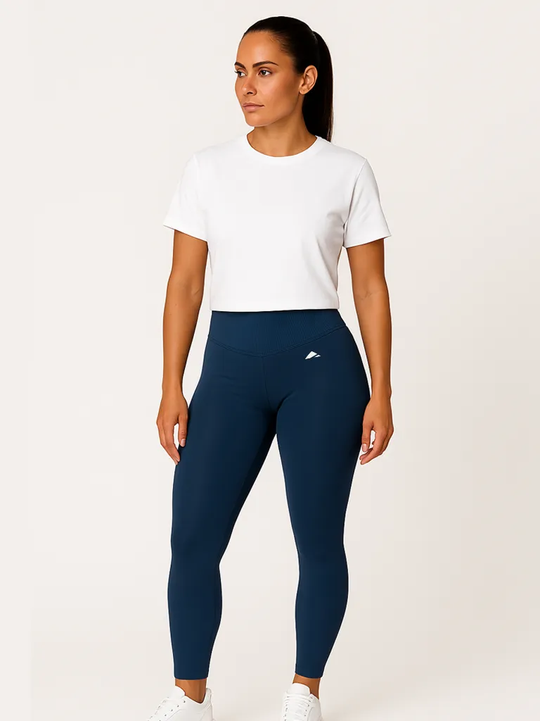 Slim Silhouette elastic waistband Lift Training Leggings