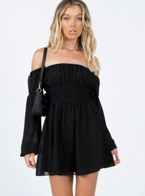Stage Light Party Proof Sammie Mini Dress Black