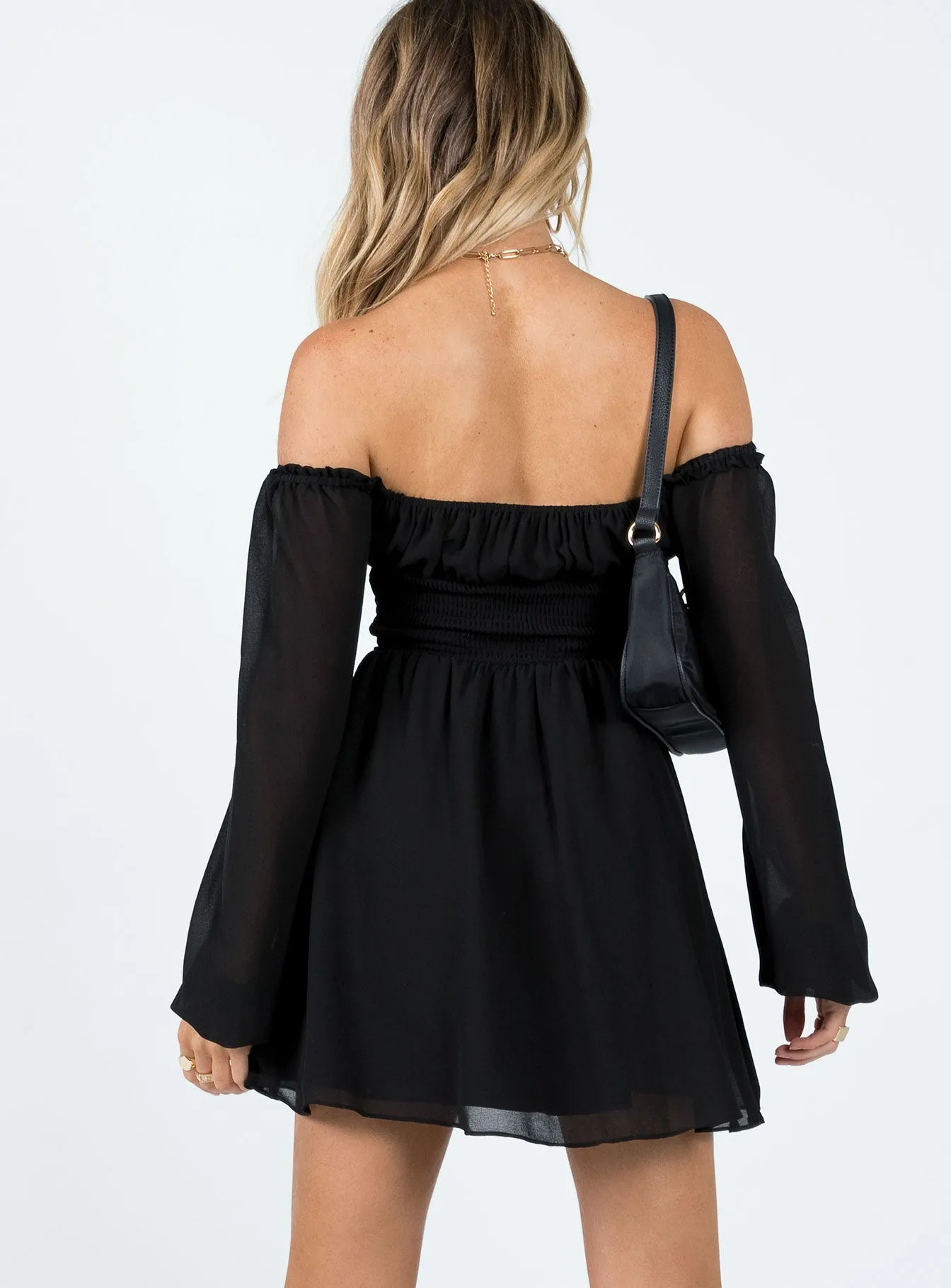 Sammie Mini Dress Black Beat Hot Figure Pop