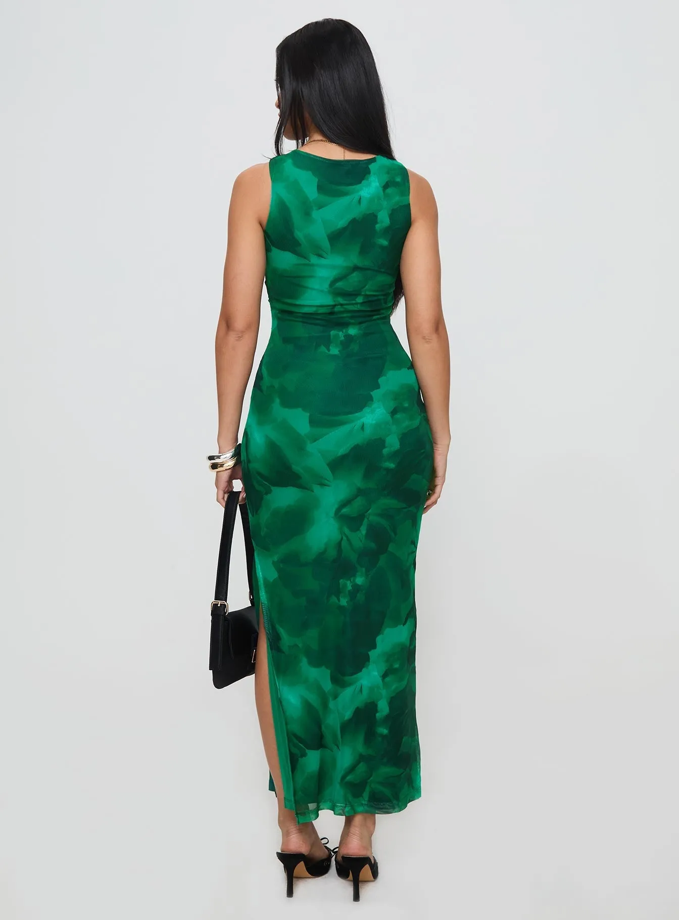 Martel Maxi Dress Green Comfortable night dress