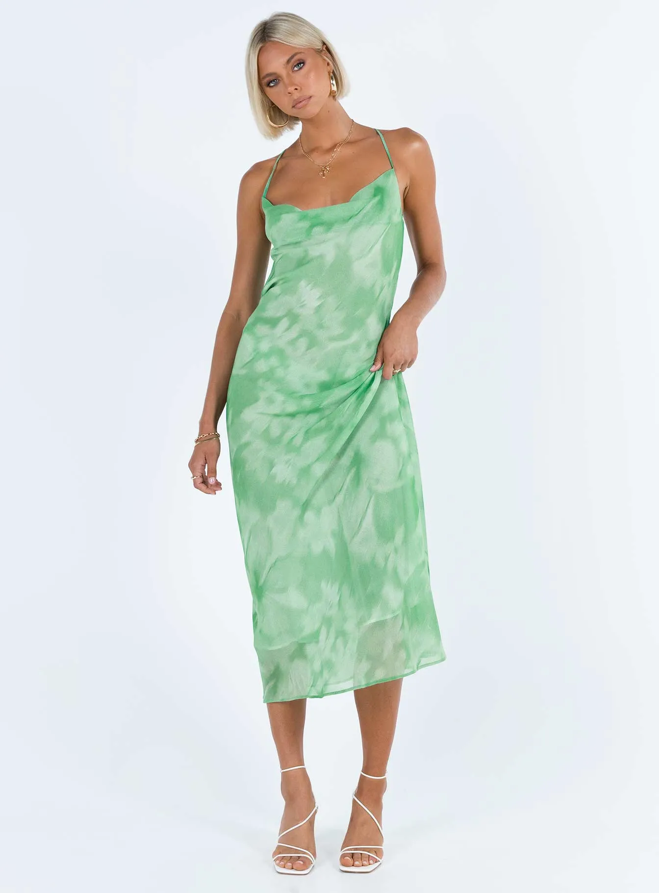 Pantano Maxi Dress Green Gate Arch