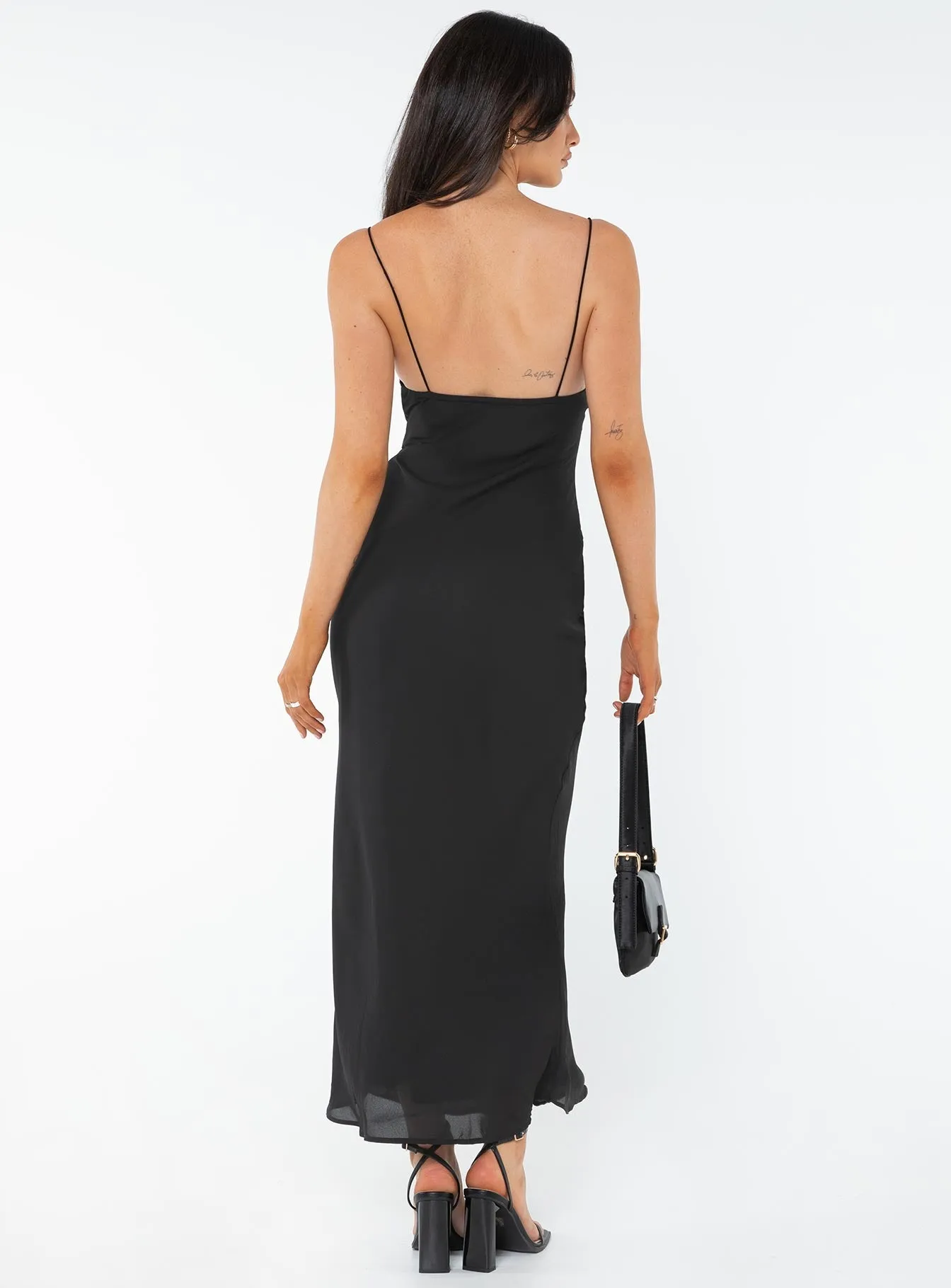 Tramell Maxi Dress Black Country Glow