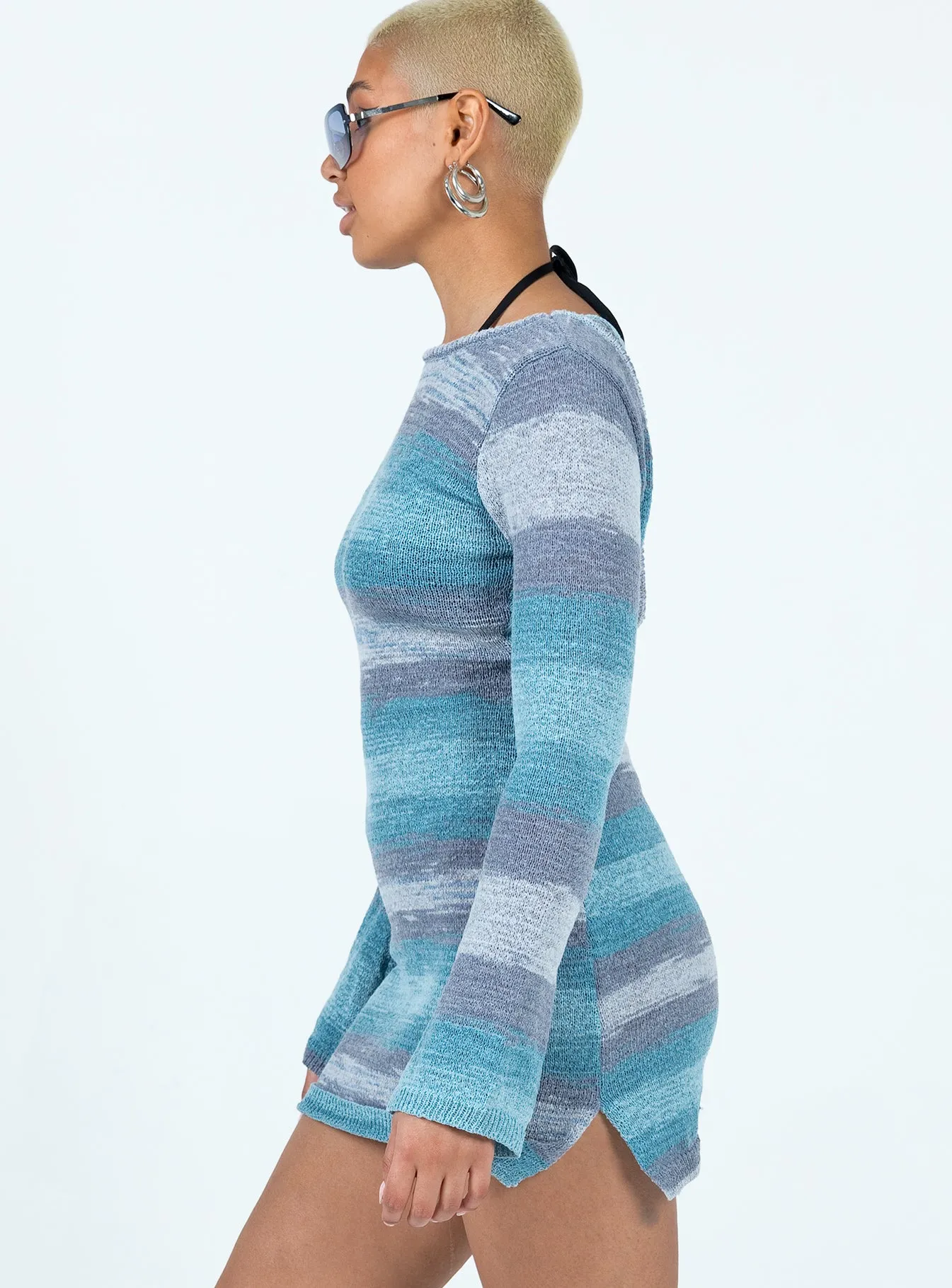Shoot Ready Girl Power Kadince Mini Dress Blue