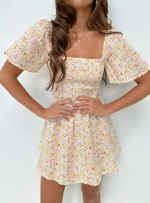 Bohemian Look Summer Nights Mini Dress Floral Petite