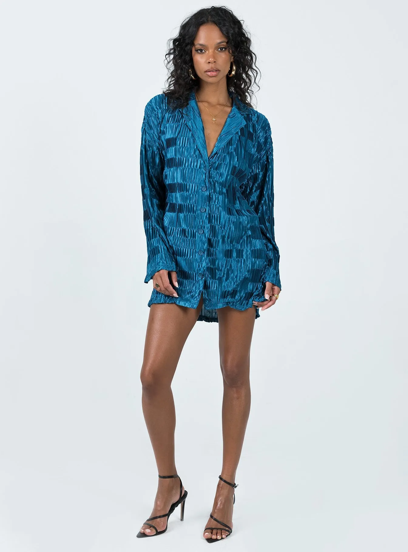 Youthful Fashion Feminine relaxed mini Wilkinson Mini Dress Blue