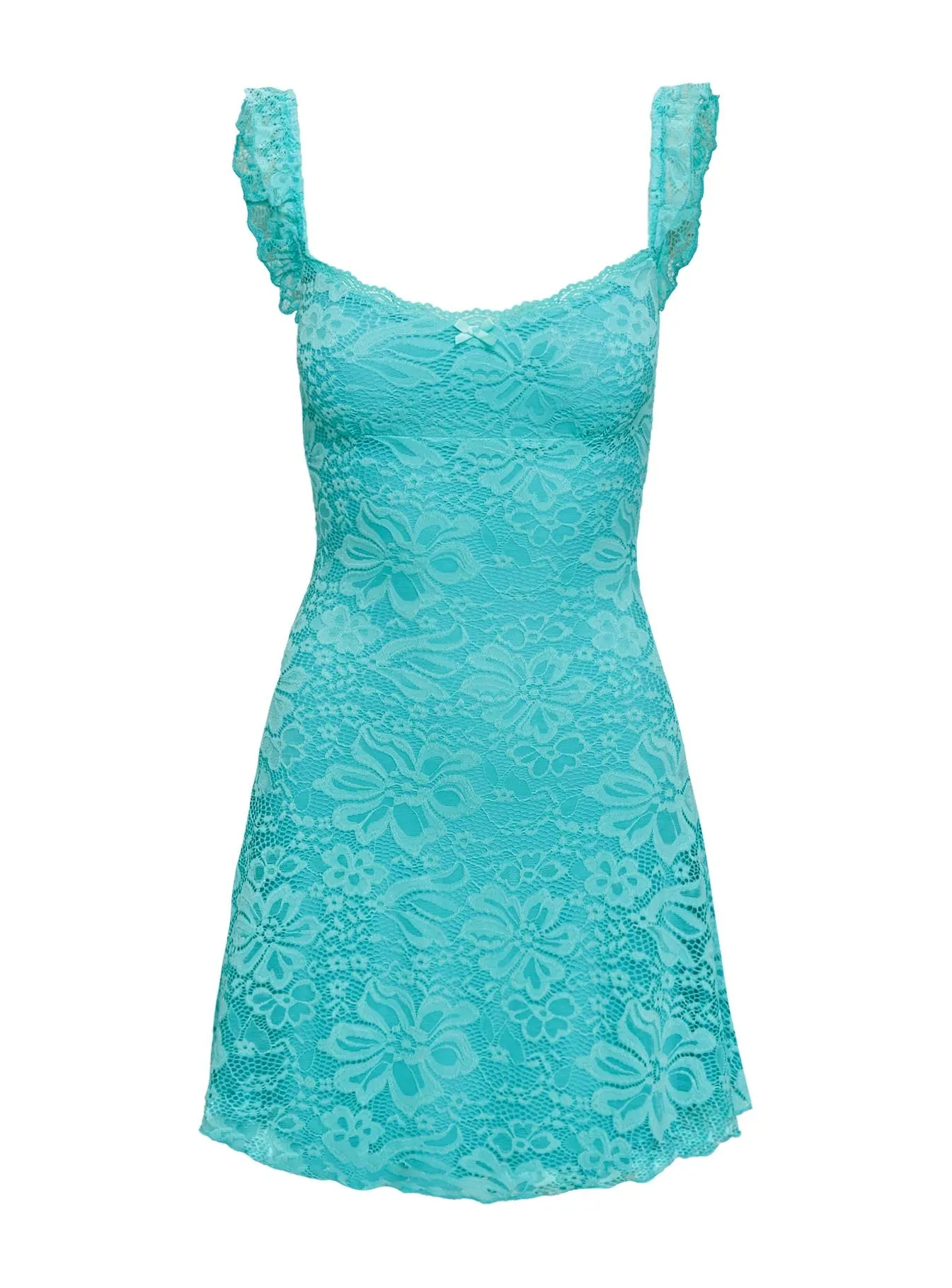 Star Look Beacall Mini Dress Aqua