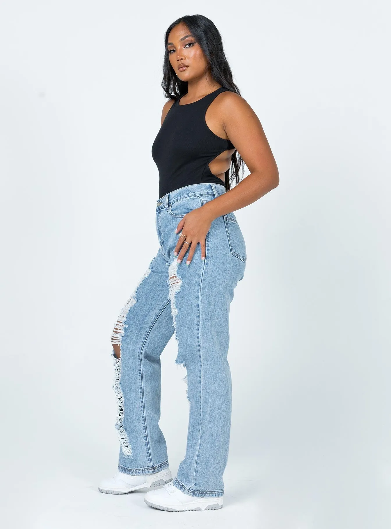 Mood Layer Nugal Ripped Denim Jeans