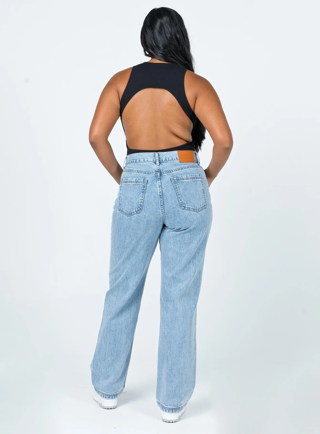 Quick Wash Office Wear Trendy Home Comfort Nugal Ripped Denim Jeans