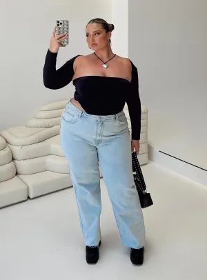 Slim Vintage Lover Work Ready Neutral Queenstown Straight Leg Jeans Light Wash Denim Curve