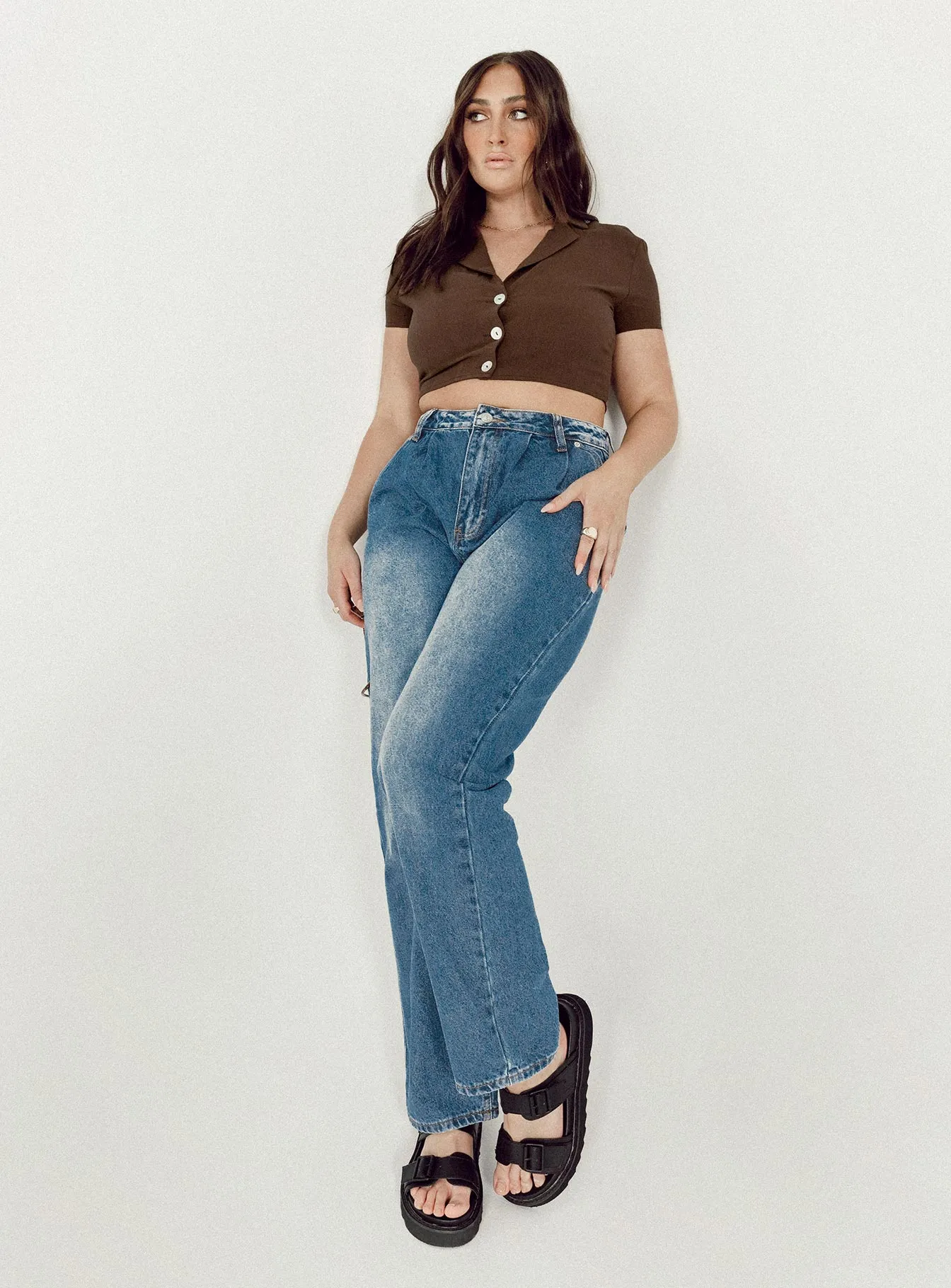 Isabelle Straight Leg Denim Jeans Outdoor Adventure Stylish Stretch Unisex Wear Classic Wear