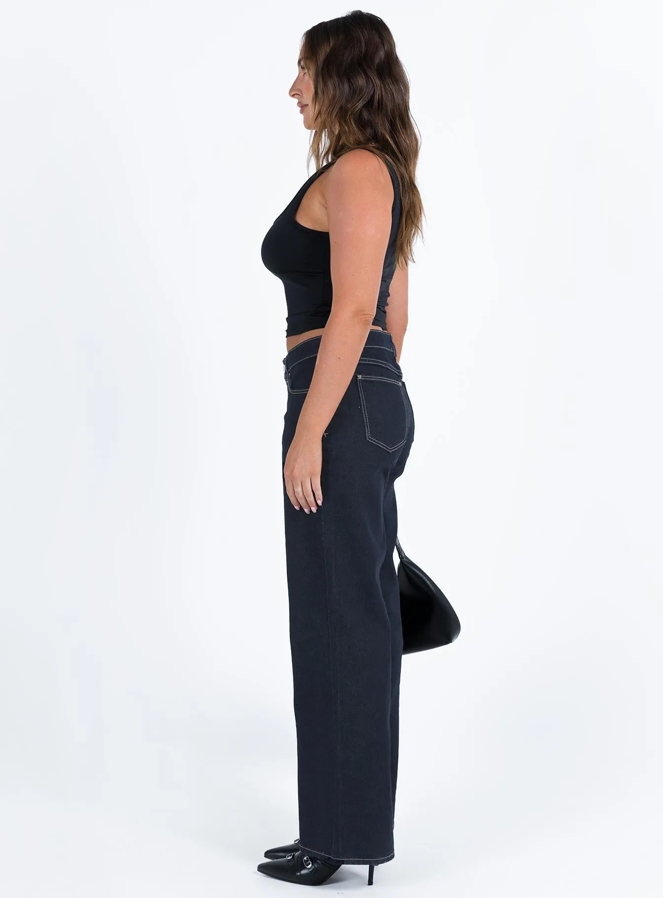 Utility Fit Abrand 99 Low & Wide Alice Jeans