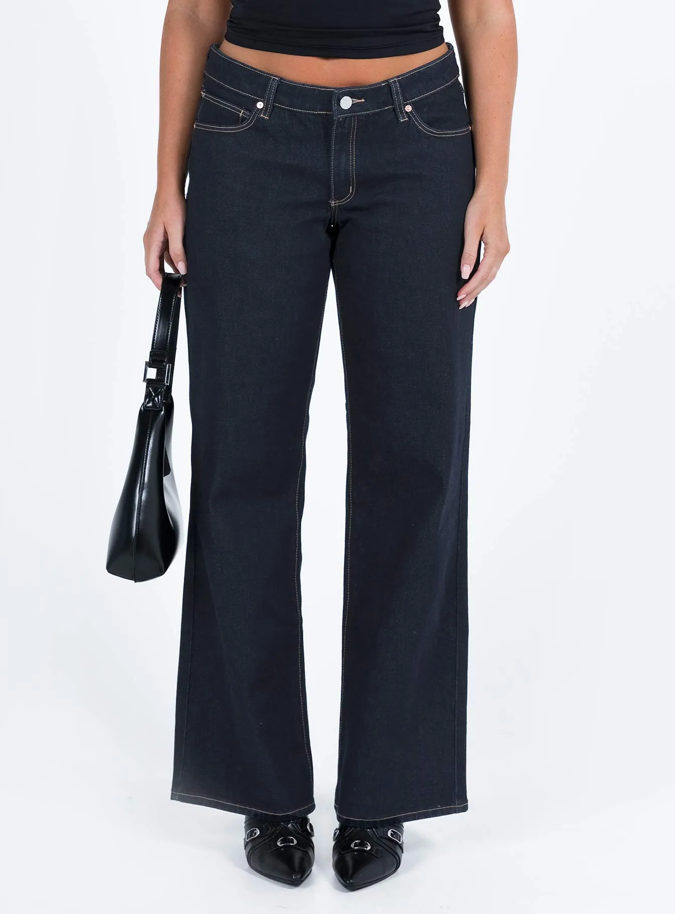Fit Essential Abrand 99 Low & Wide Alice Jeans